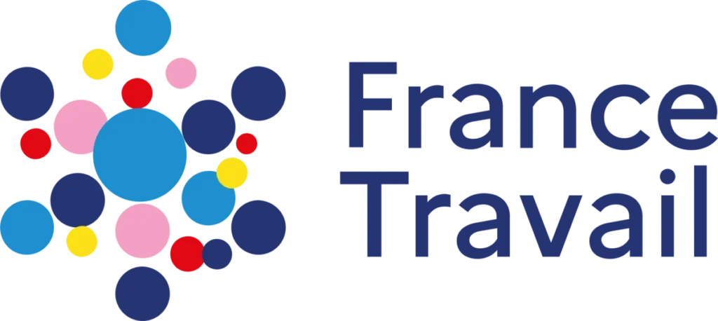 Logo France Travail – organisme public pour l’emploi et la formation