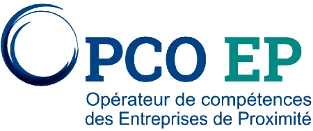 Logo OPCO EP – Opérateur de compétences des entreprises de proximité